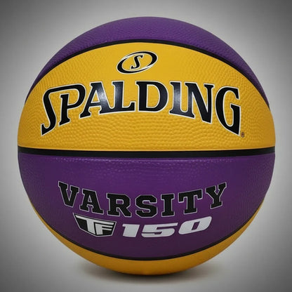 Pelota Básquet Spalding Varsity Violeta/ama N°7 Mmsports Amarillo