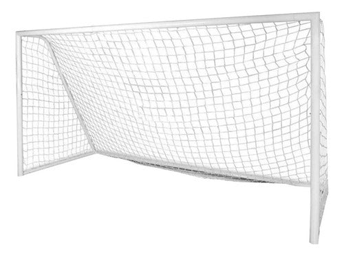 Red De Futbol 11 - 4 Mm Nylon 7.5 X 2.5 X 0.6 M Uv Blanco