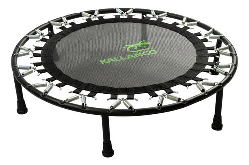 Mini Jump Trampolín Profesional Fitness Kallango Negro
