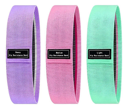 Hip Band Elastica - K'nex Verde/rosa/lila