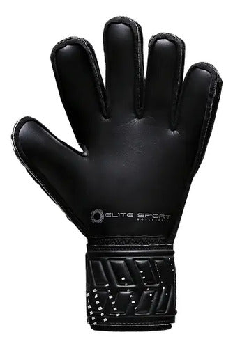 Guante De Arquero Elite Sport Solo Black Pro Adulto Mmsports