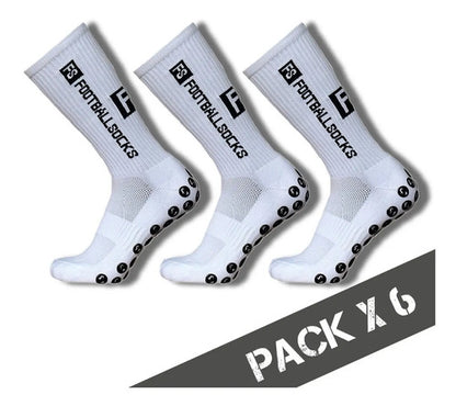 Medias Antideslizantes Fs Pro - Pack X 6 Unico (38 Al 44)