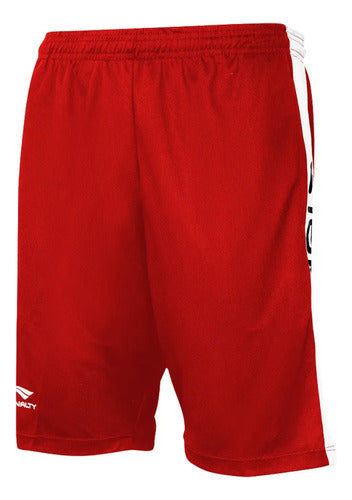 Short Básquetbol Penalty 3x3 Pro Hombre Dry One Rojo M