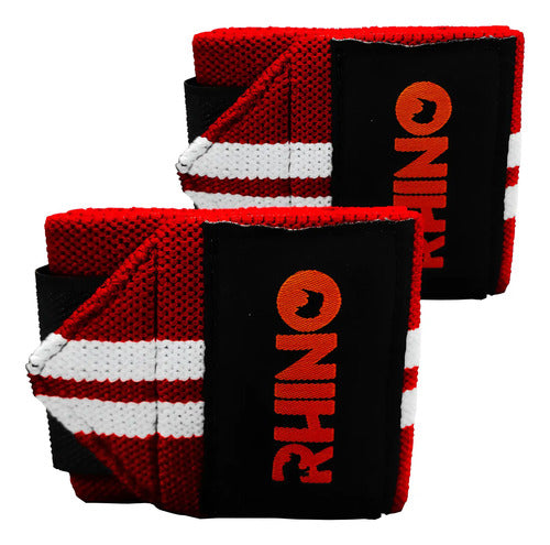 Muñequeras Par Straps Crossfit Xfit Con Pesas - Rhino