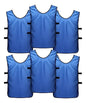 Set 6 Chalecos Entrenamiento Ajustables Fitness Deportes Multicolor
