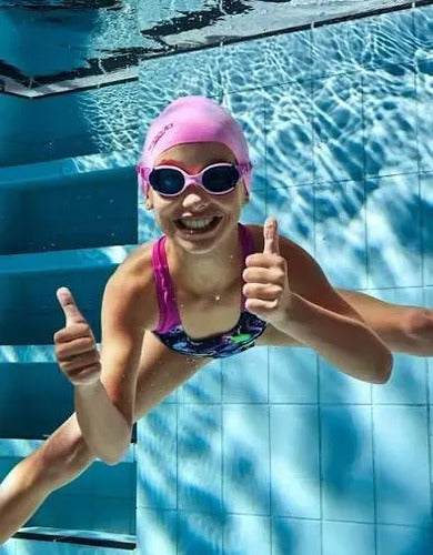 Lentes De Natación Junior Speedo Biofuse 2.0 Multicolor Rosa