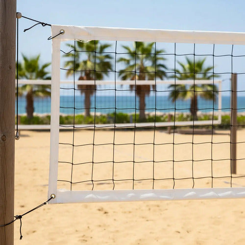 Red De Voley Recreativo 9.5 M X 1mm Malla 2 Mm
