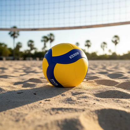 Pelota Volleyball Profesional 18 Paneles - Mikasa Amarillo