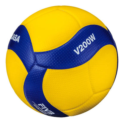 Pelota Voley Mikasa V200w Oficial Fivb Antisudor - Mikasa Amarillo