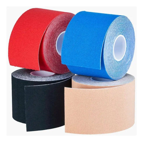 Cintas Kinesiologicas Linea Pro Neuromuscular Varios Colores Azul