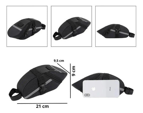Bolsa Trasera De Bicicleta Negro