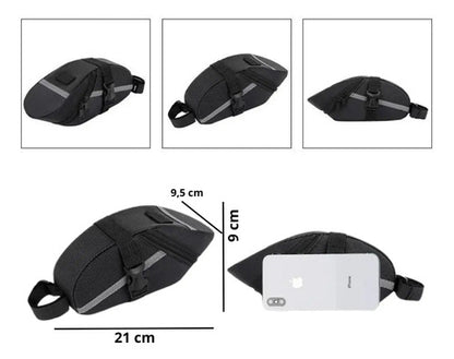 Bolsa Trasera De Bicicleta Negro