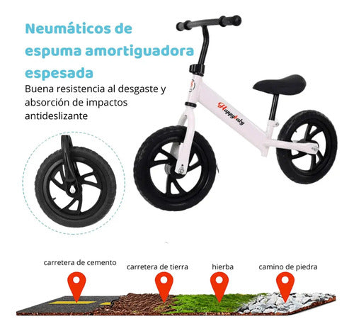 Bicicleta Sin Pedales Chivita K'nex