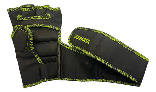 Guantes Mma Negros Esparta - Guantillas De Entrenamiento L Negro