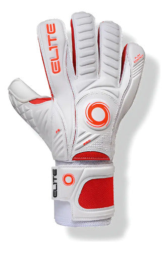 Guante De Arquero Elite Sport Wp Pro Adulto Mmsports Blanco 8
