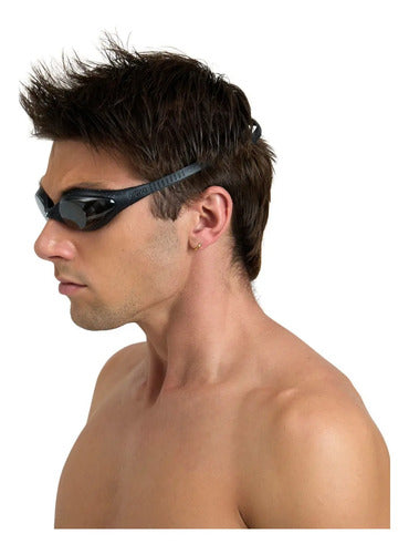 Lentes De Natación Spider Uv Hidrodinámicos Antiempañante
