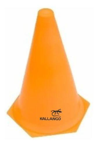 Cono Profesional 24cm Entrenamiento Futbol Rollers Kallango Amarillo
