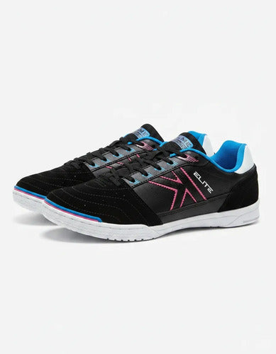 Botín Kelme Futsal Elite – Negro/Blanco