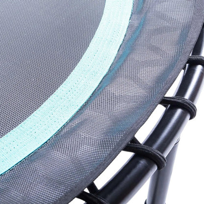 Trampolín Livepro Con Manija - Entrenamiento Y Bajo Impacto Negro