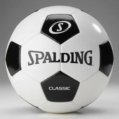 Pelota Spalding Futbol 11 Cancha Tamaño 5 Oficial Color Blanco/negro