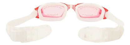 Antiparras De Natación Hydro Odissey Con Protección Uv Y Antiempañante Blanco C/rosa