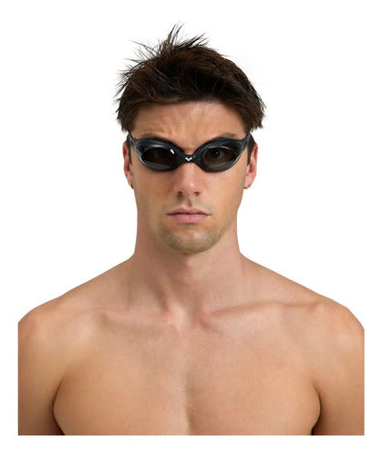 Lentes De Natación Spider Uv Hidrodinámicos Antiempañante