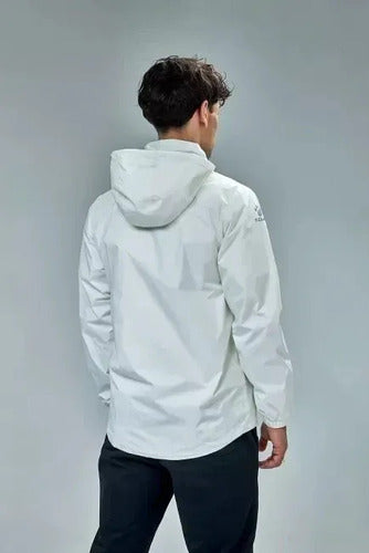 Campera De Lluvia Deportiva Kelme C/capucha Y Cierres M&m
