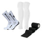 Combo Fs Medias Antideslizantes + Medias Sin Pie + Venda M&m Unico (38 Al 44)