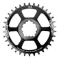 Monoplato Bicicleta Aluminio 142mm 34t - Sumart Negro