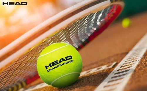 Tubo X3 Pelotas Head Championship Tenis Padel Importadas Itf Amarillo