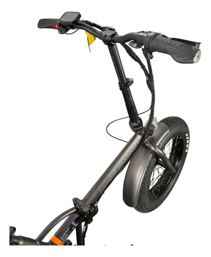 Bicicleta Eléctrica Hiper Engine R20 48v 750w Titan Pro Gris Oscuro 17