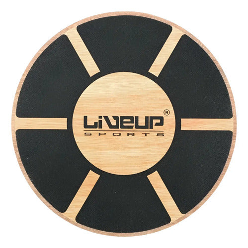 Plataforma Tabla De Equilibrio Balance Board Madera Livepro Negro
