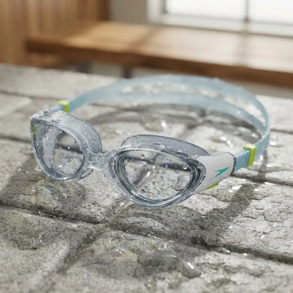 Lentes Natación Speedo Biofuse 2.0 Dama Mmsports Transparente/blanco