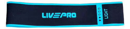 Miniband En Tela S Espalda Bandas Látex Antideslizante Pro Negro