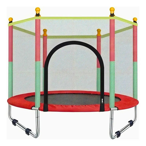 Cama Elastica 1,40 Mt C/red De Proteccion - K'nex