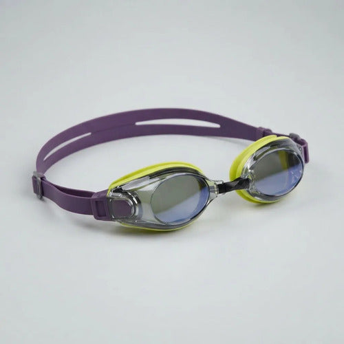 Lentes Para Natación Zoom X-fit Uv Arena Amarillo