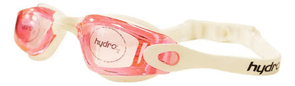 Antiparras De Natación Hydro Odissey Con Protección Uv Y Antiempañante Blanco C/rosa