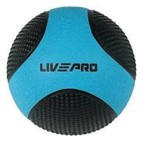 Balón Medicinal Pvc 7kg Livepro Negro