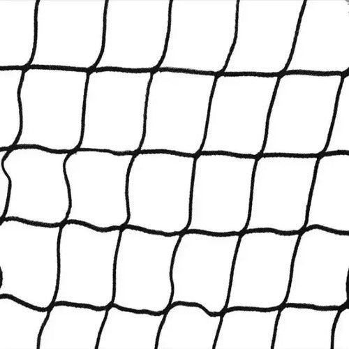 Red De Volley 9.5 M Con Banda Y Linga De Acero Negro