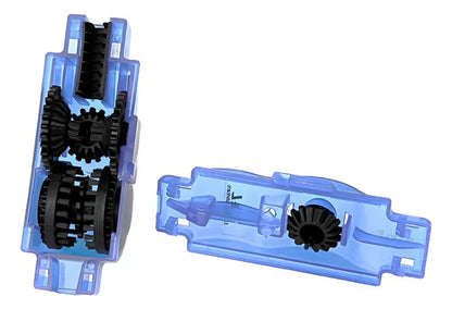 Limpiador De Cadena Bicicleta Rotación 3d Mantenimiento Zuba Azul
