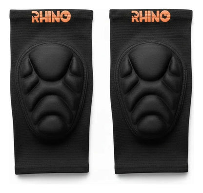Rodillera Acolchada Rhino Voley Handball Básquet Baile Par Negro M