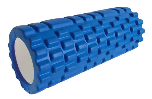 Roller De Foam Warmup 14x33 Cm. Azul