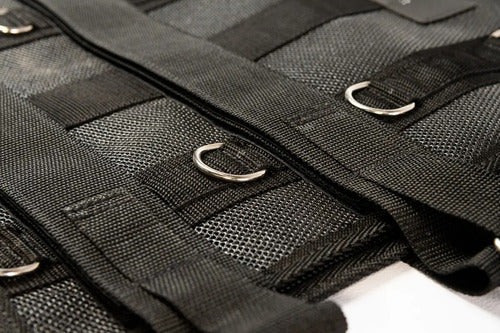 Chaleco De Traccion Para Potencia Bandas Elasticas Kallango® Negro