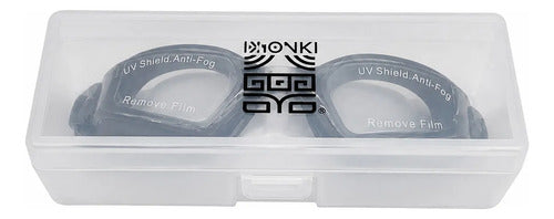 Lentes De Natación Moaki Kiri Negro Mmsports Negro