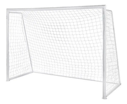 Par Redes Arco Fútbol 5/sala Handball 3,2x2,1m Seda Gismar Blanco