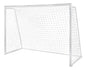 Par Redes Arco Fútbol 5/sala Handball 3,2x2,1m Seda Gismar Blanco