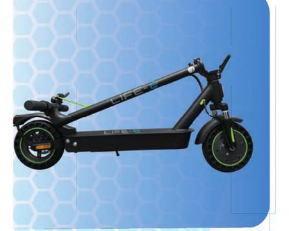 Monopatín Eléctrico Life-e D10 Max 350w 35km/h Mmsports Negro
