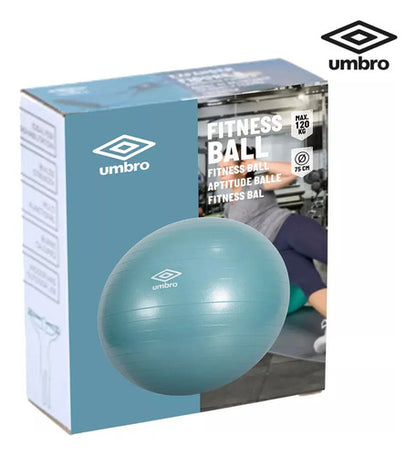 Pelota Pilates Fitball 75cm Yoga Profesional Umbro Color Azul