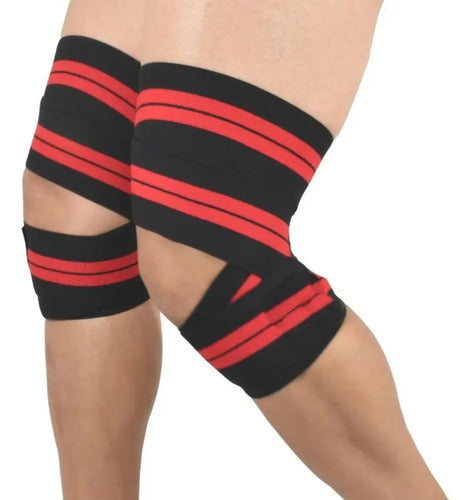 Rodillera Elastica Compresion Levantamiento Crossfit - Rhino
