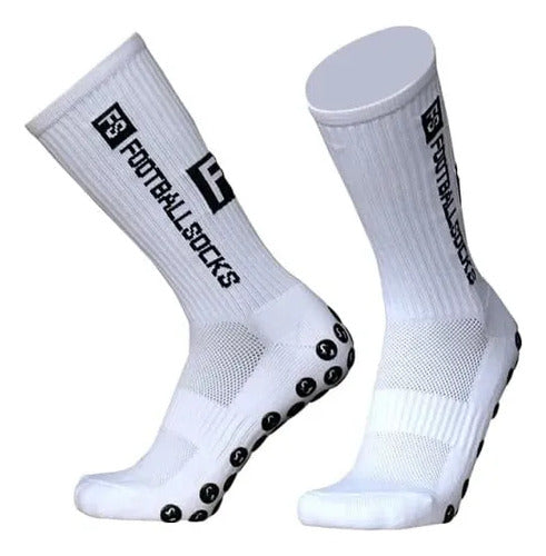 Medias Antideslizantes Fs Mmsports Blanco S